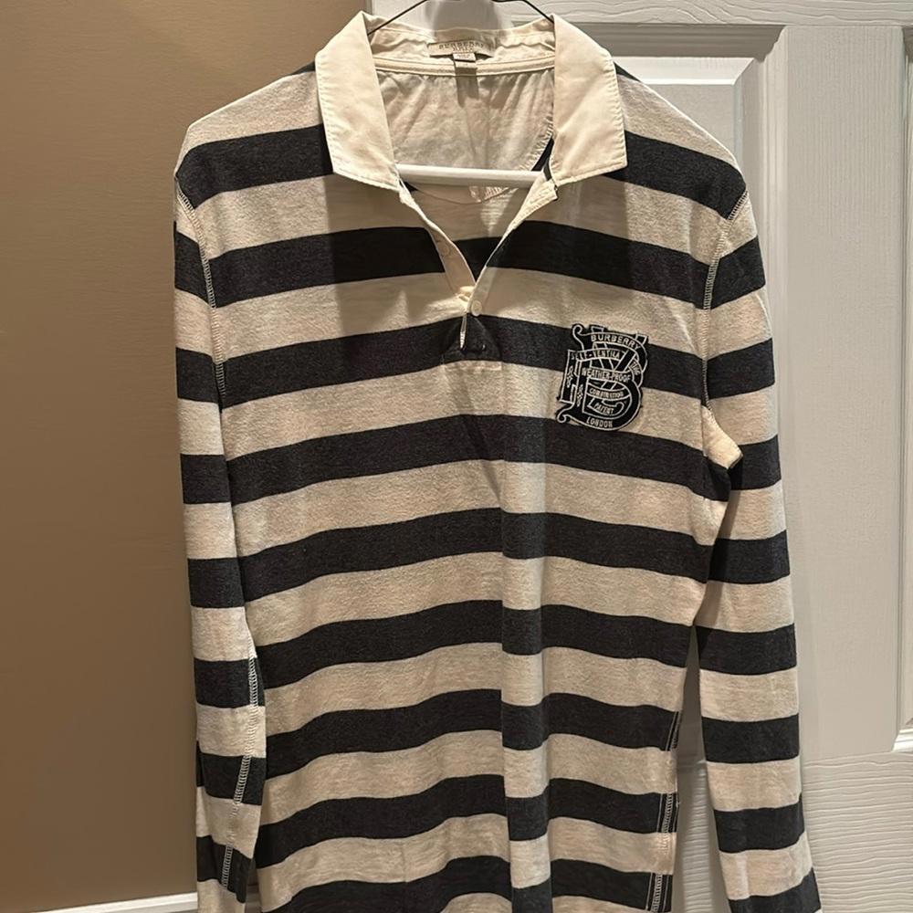 Men Burberry Polo long sleeve
